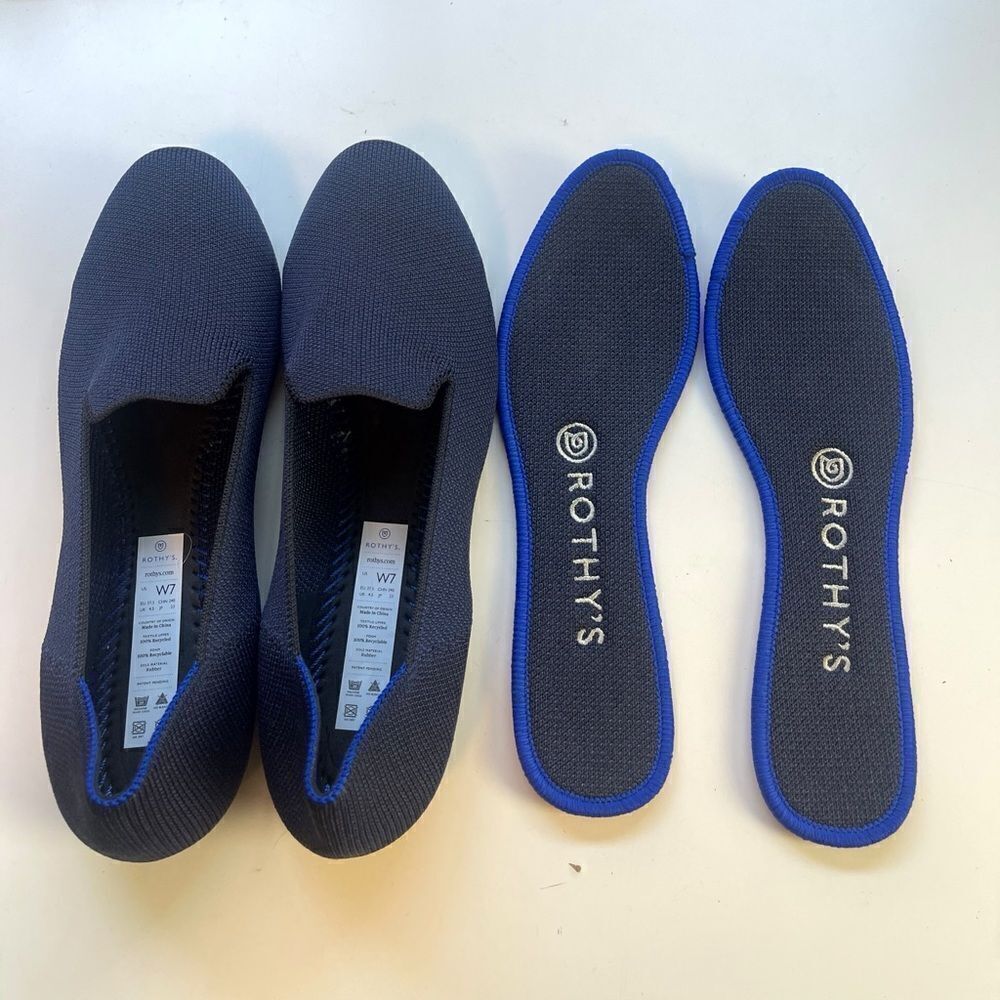 Rothy’s Loafer Black Women’s Size 7. New - Picture 9 of 9
